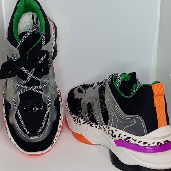 Nwb Azalea Wang Lost IN the forest Chunky Sneaker SZ#6 - Picture 7 of 12